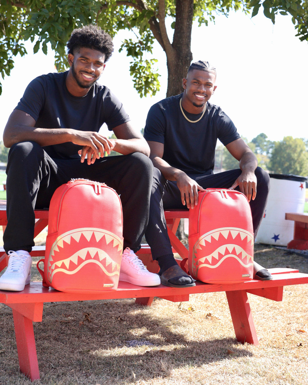 SPRAYGROUND KING OF KINGS SHEDEUR & SHILO SANDERS SHARK BACKPACK