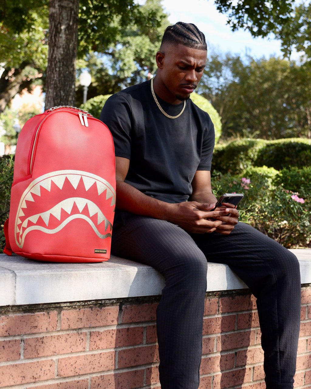 SPRAYGROUND KING OF KINGS SHEDEUR & SHILO SANDERS SHARK BACKPACK