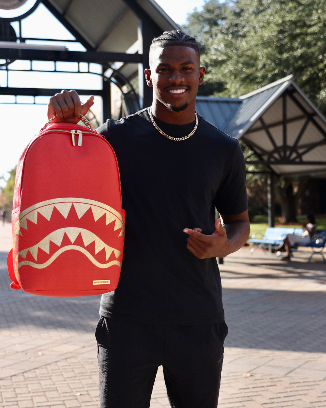 SPRAYGROUND KING OF KINGS SHEDEUR & SHILO SANDERS SHARK BACKPACK