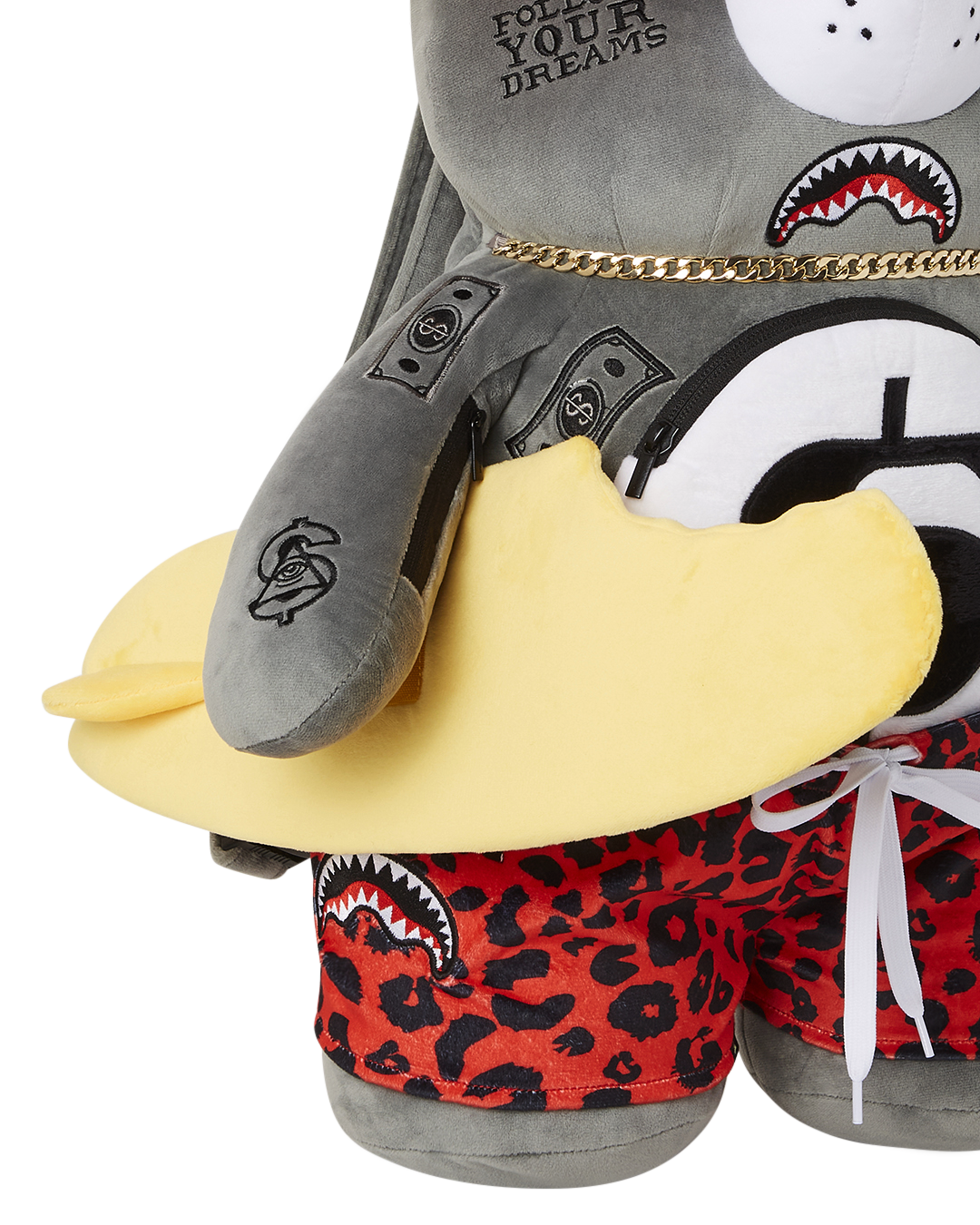 SPRAYGROUND SHARK FRIENDS MONEYBEAR TEDDYBEAR BACKPACK