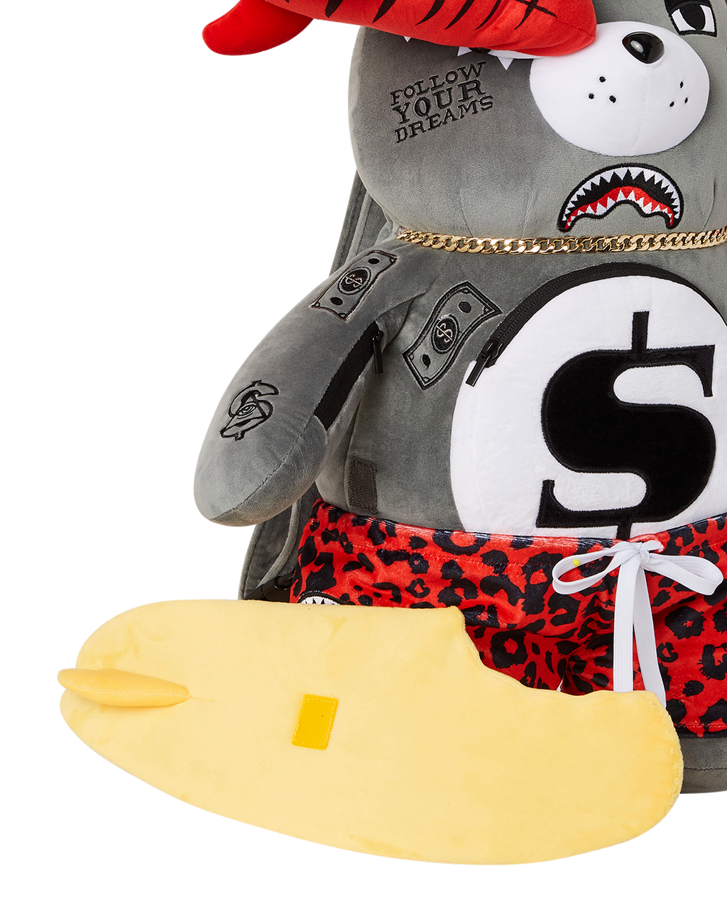 SPRAYGROUND SHARK FRIENDS MONEYBEAR TEDDYBEAR BACKPACK