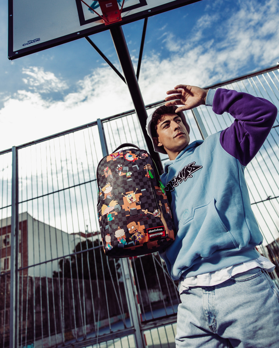 SPRAYGROUND NICKELODEON CHECKBREAK BACKPACK (DLXV)
