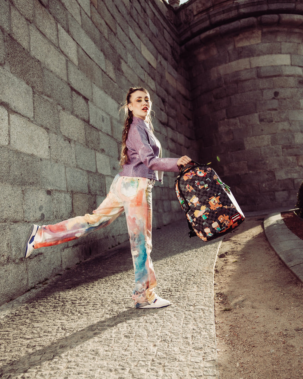 SPRAYGROUND NICKELODEON CHECKBREAK BACKPACK (DLXV)