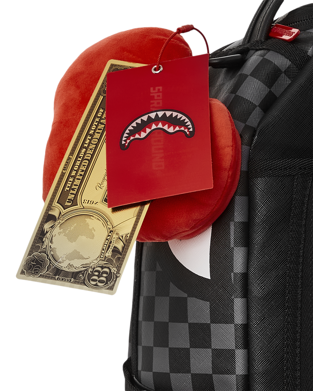 SPRAYGROUND DIABLO PLUSH WRAPAROUND BACKPACK (DLXV)