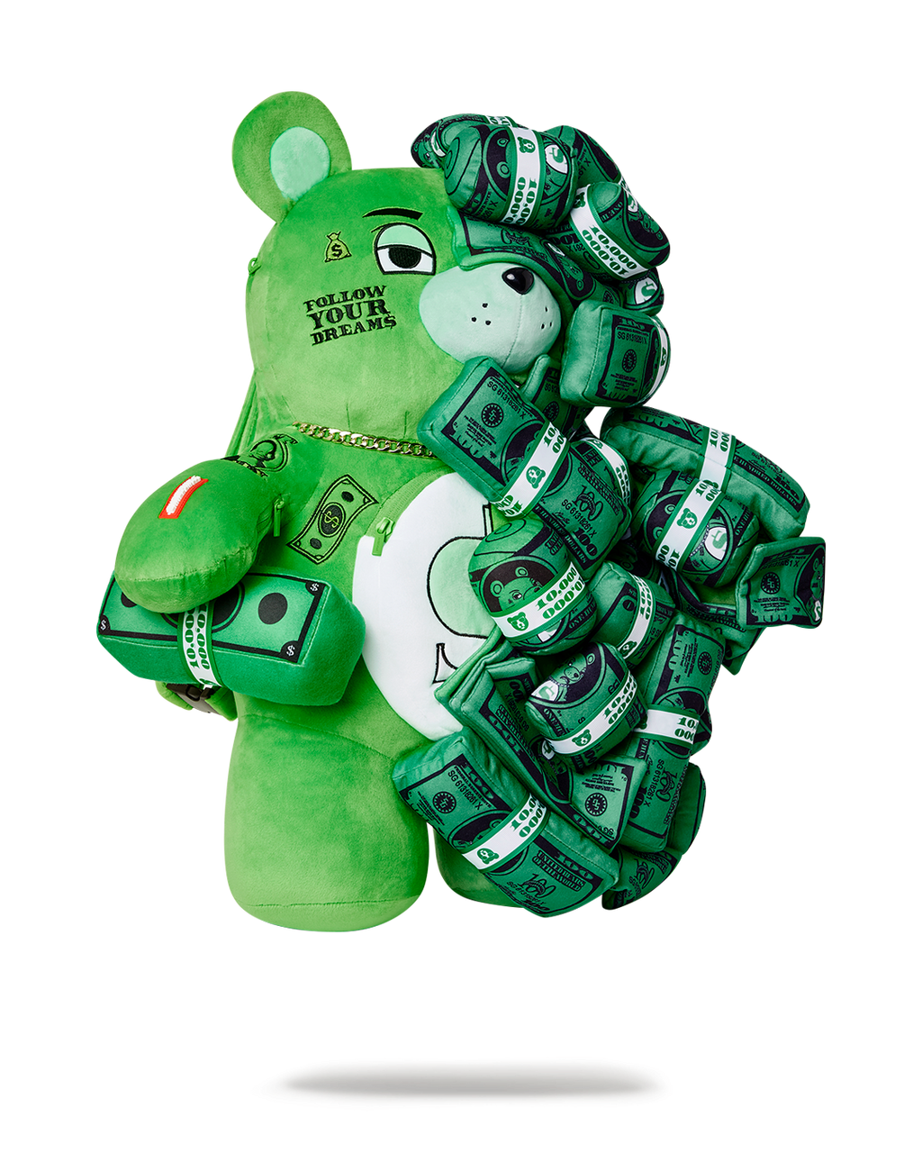 SPRAYGROUND MONEYBEAR ZILLIONS TEDDYBEAR BACKPACK