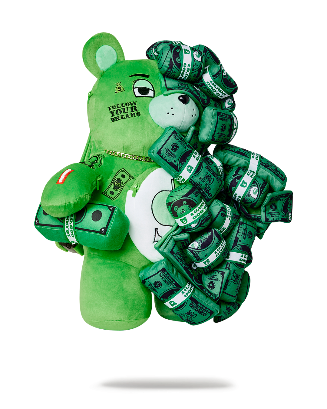 SPRAYGROUND MONEYBEAR ZILLIONS TEDDYBEAR BACKPACK