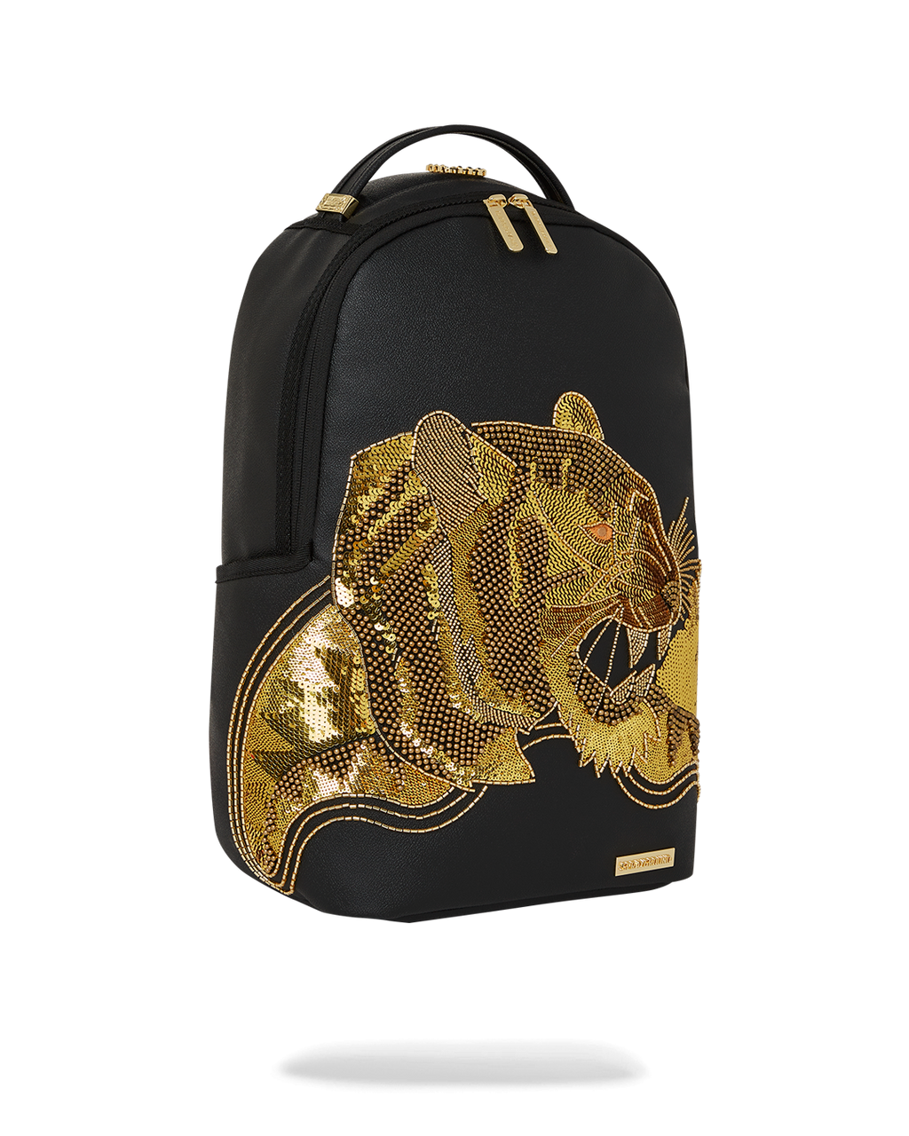 SPRAYGROUND A.I.8 AFRICAN INTELLIGENCE GUILDED LEOPARD BACKPACK (DLXV)