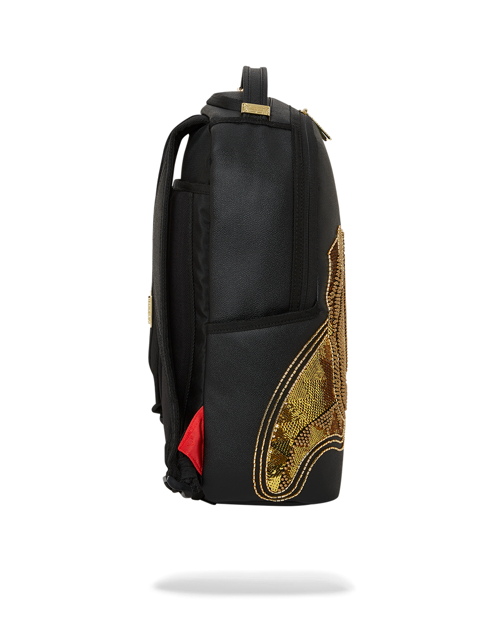 SPRAYGROUND A.I.8 AFRICAN INTELLIGENCE GUILDED LEOPARD BACKPACK (DLXV)