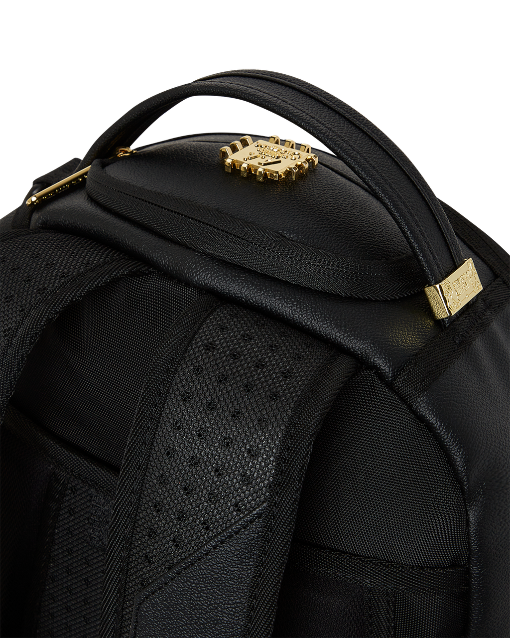 SPRAYGROUND A.I.8 AFRICAN INTELLIGENCE GUILDED LEOPARD BACKPACK (DLXV)