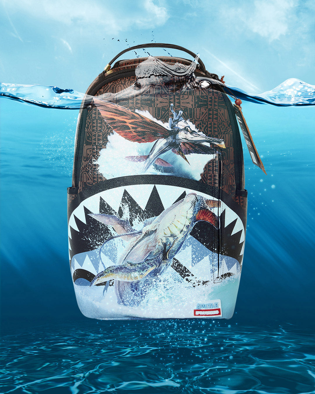 SPRAYGROUND AVATAR TULKUN FLIGHT SHARK