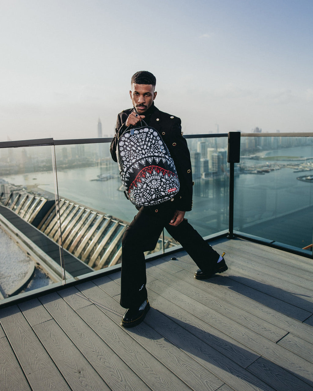 SPRAYGROUND BAGS SECURED BACKPACK (DLXV)