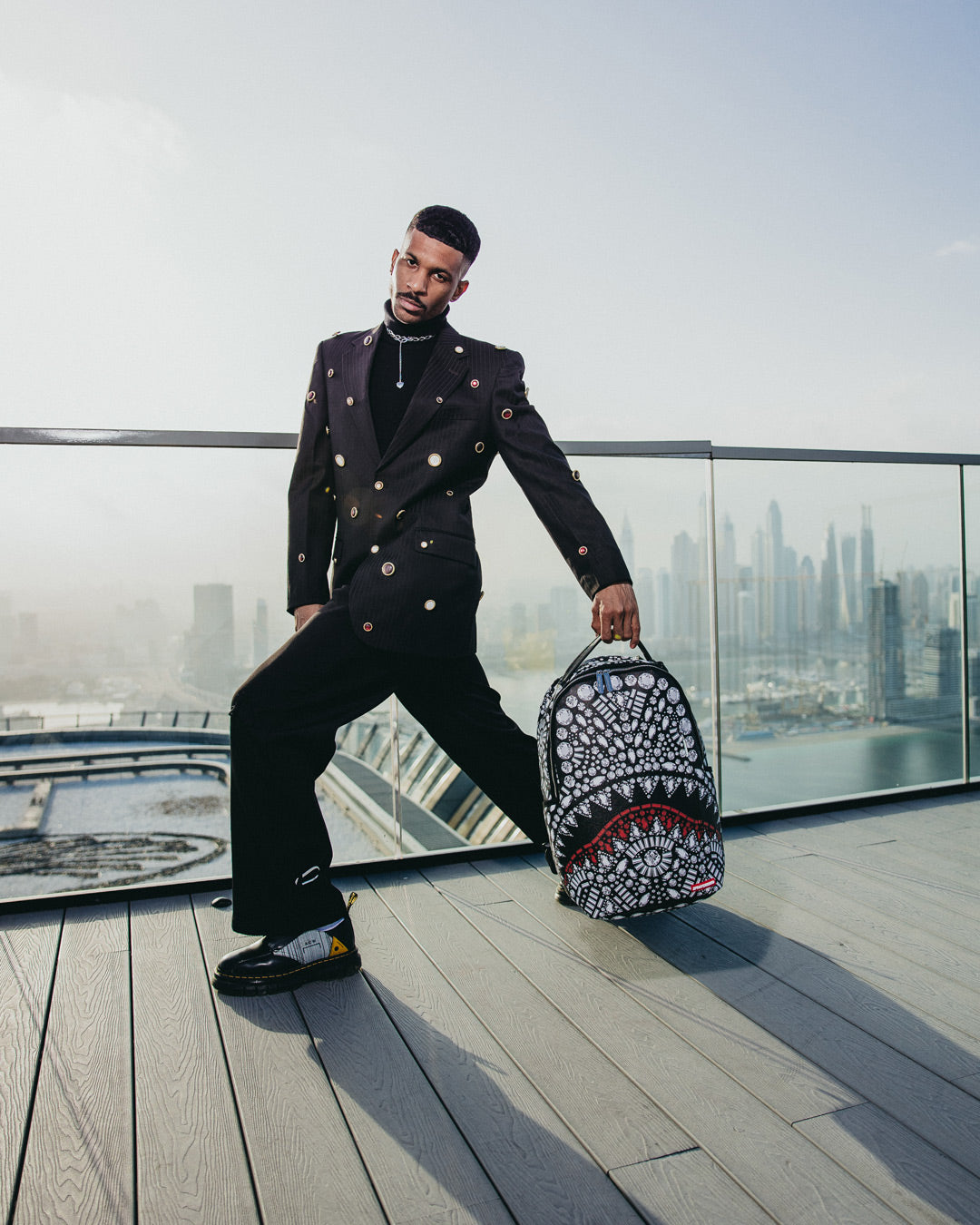 SPRAYGROUND BAGS SECURED BACKPACK (DLXV)