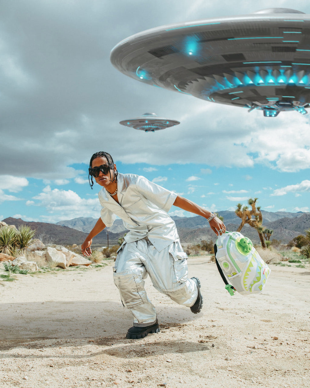 SPRAYGROUND ALIEN MOTHERSHIP BACKPACK