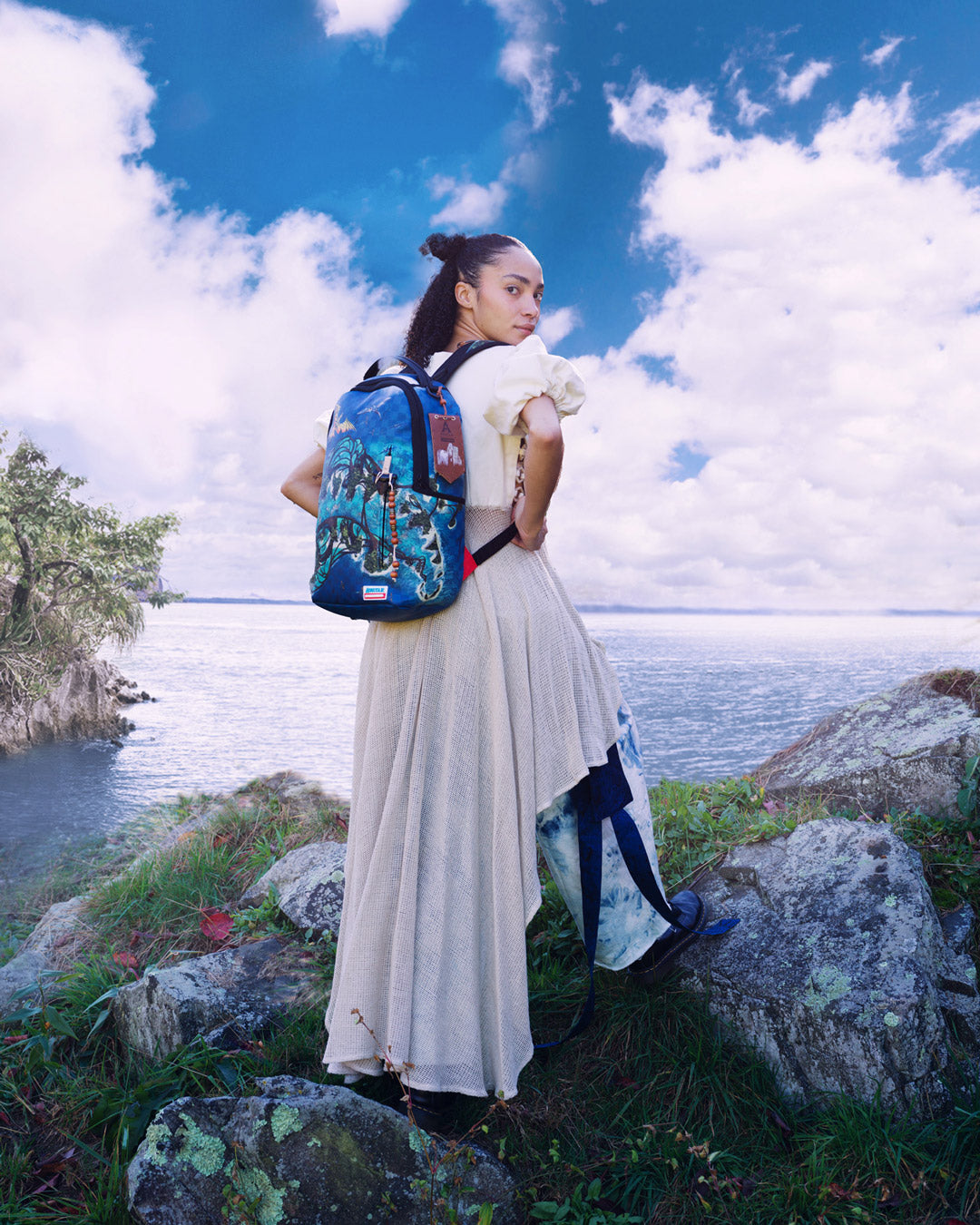 SPRAYGROUND AVATAR SHARK ISLAND LAGOON SEA