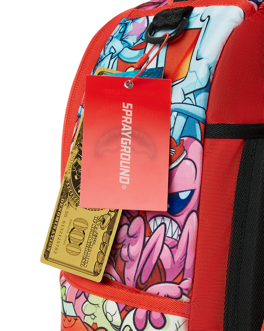 SPRAYGROUND SMASHED SPRAYGROUNDERS BACKPACK