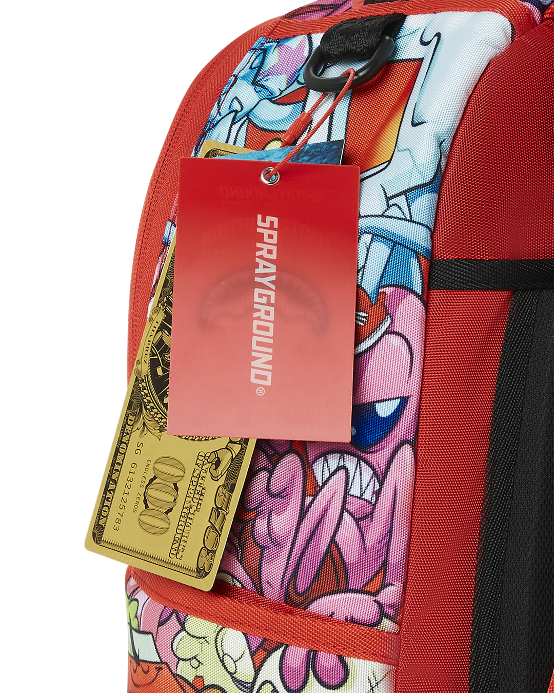 SPRAYGROUND SMASHED SPRAYGROUNDERS BACKPACK