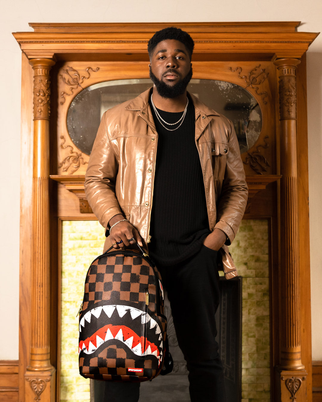 SPRAYGROUND SHARKS IN PARIS VANQUISH BACKPACK (DLXV)