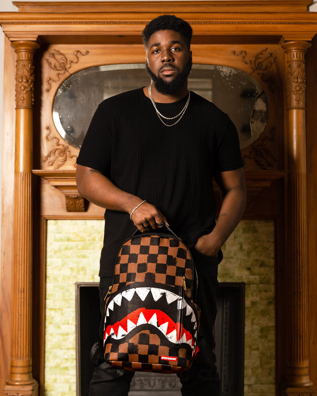 SPRAYGROUND SHARKS IN PARIS VANQUISH BACKPACK (DLXV)