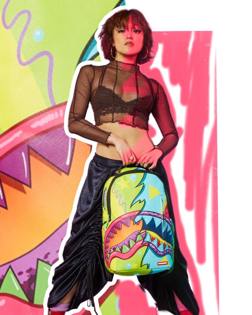 SPRAYGROUND SUPER WEIRD BACKPACK (DLXV)