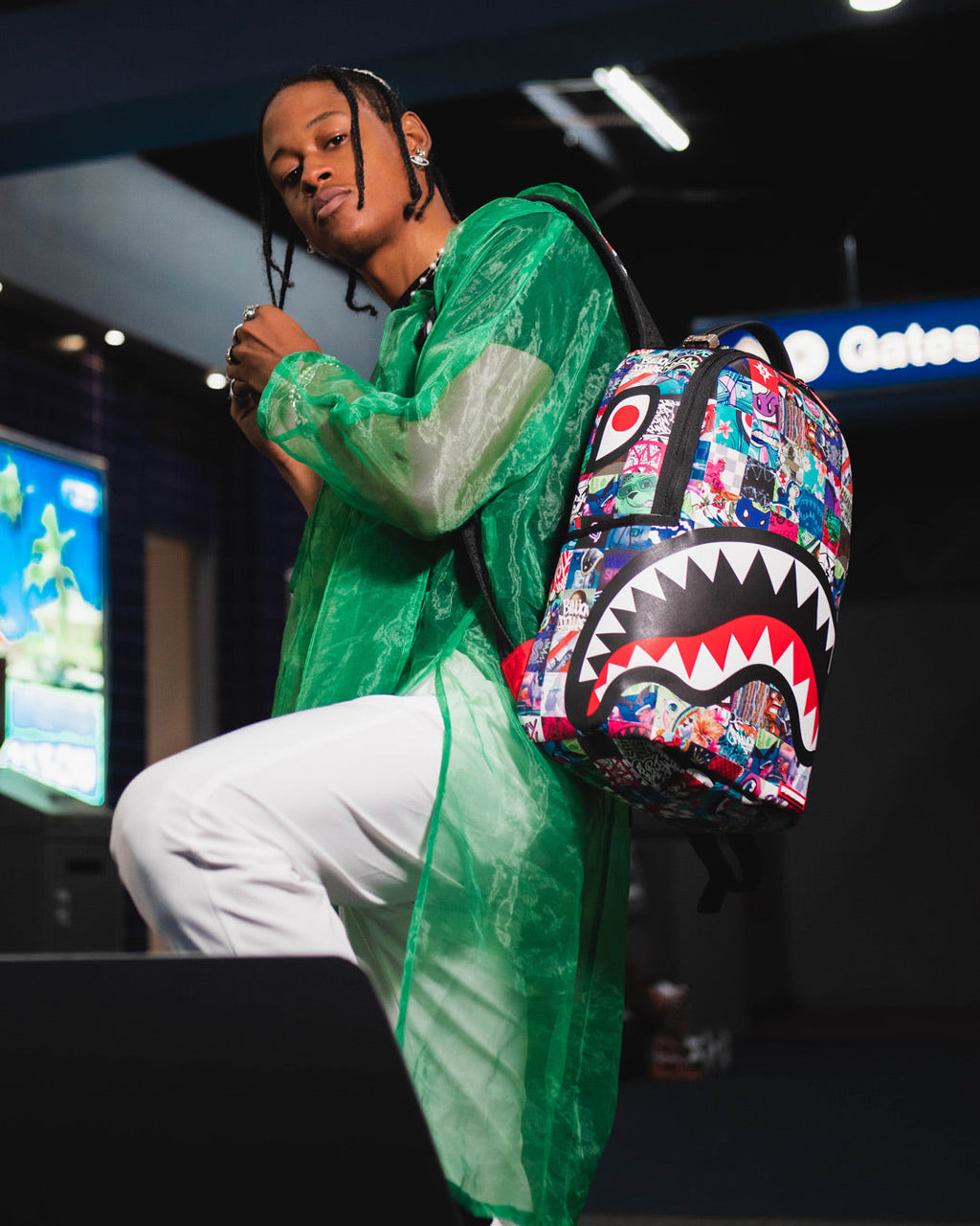 SPRAYGROUND SPRAYWORLD BACKPACK (DLXV)