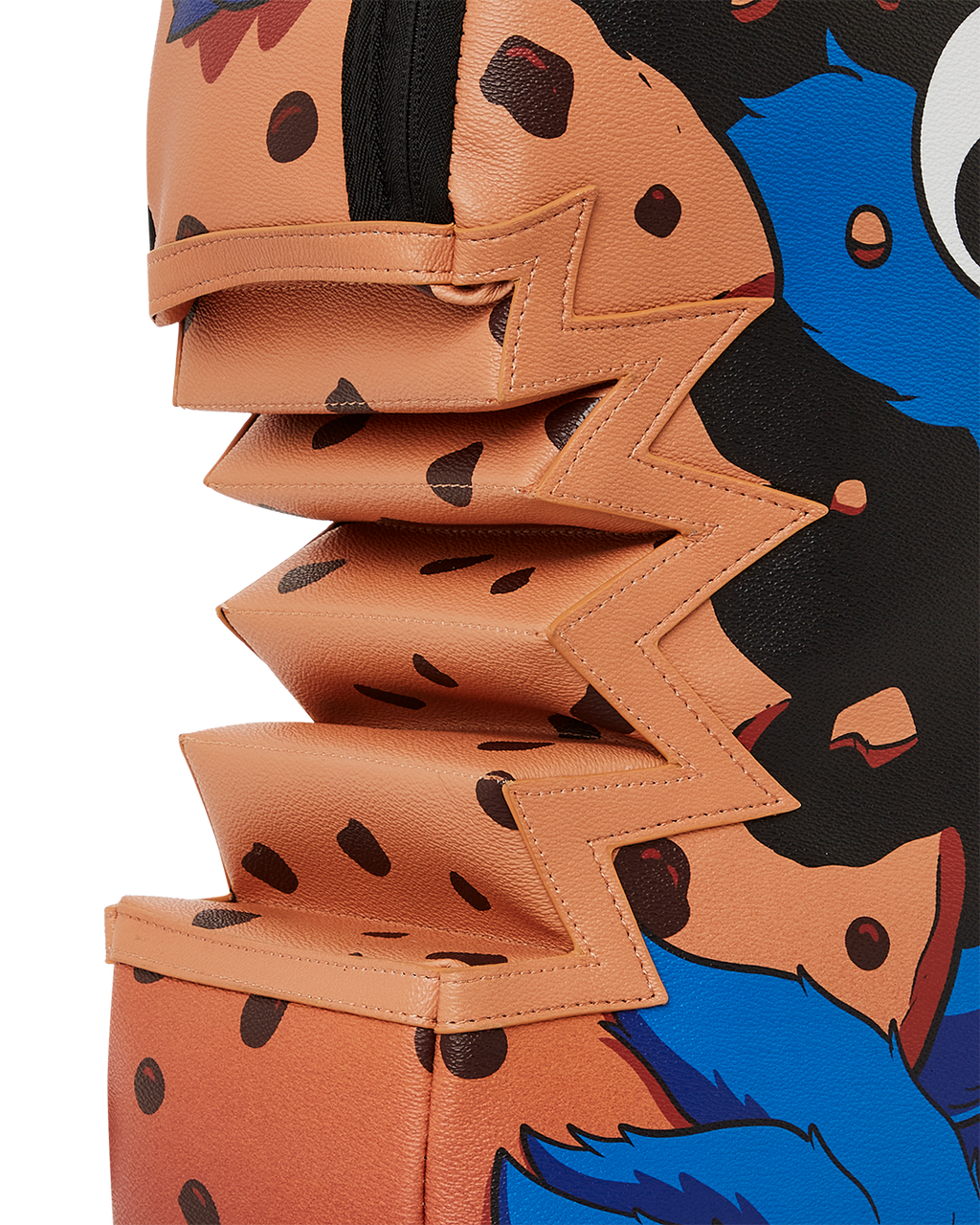 SPRAYGROUND COOKIE MONSTER COOKIE SHARKBITE BACKPACK (DLXV)