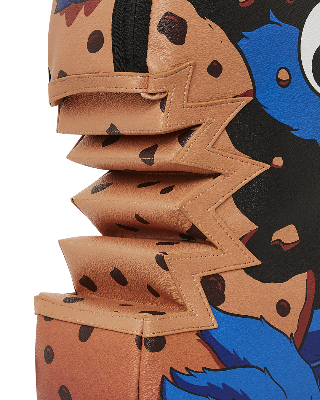 SPRAYGROUND COOKIE MONSTER COOKIE SHARKBITE BACKPACK (DLXV)