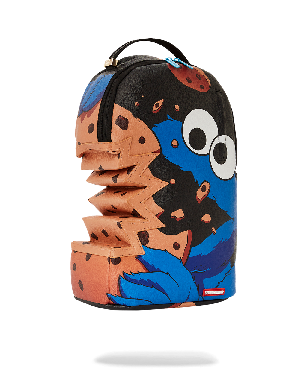 SPRAYGROUND COOKIE MONSTER COOKIE SHARKBITE BACKPACK (DLXV)