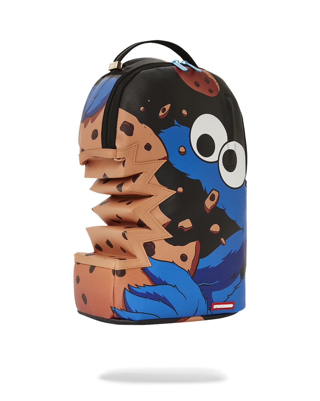 SPRAYGROUND COOKIE MONSTER COOKIE SHARKBITE BACKPACK (DLXV)