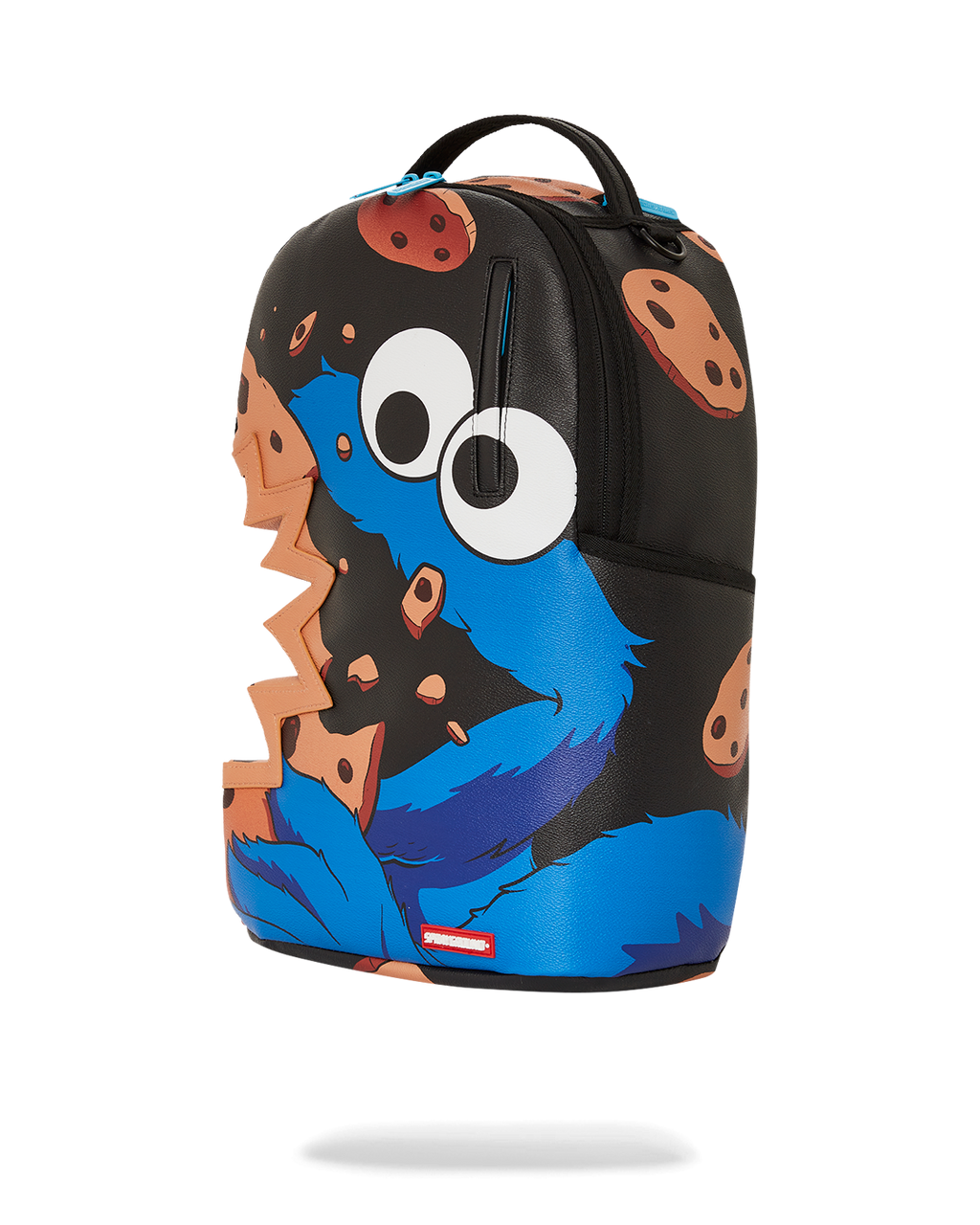 SPRAYGROUND COOKIE MONSTER COOKIE SHARKBITE BACKPACK (DLXV)