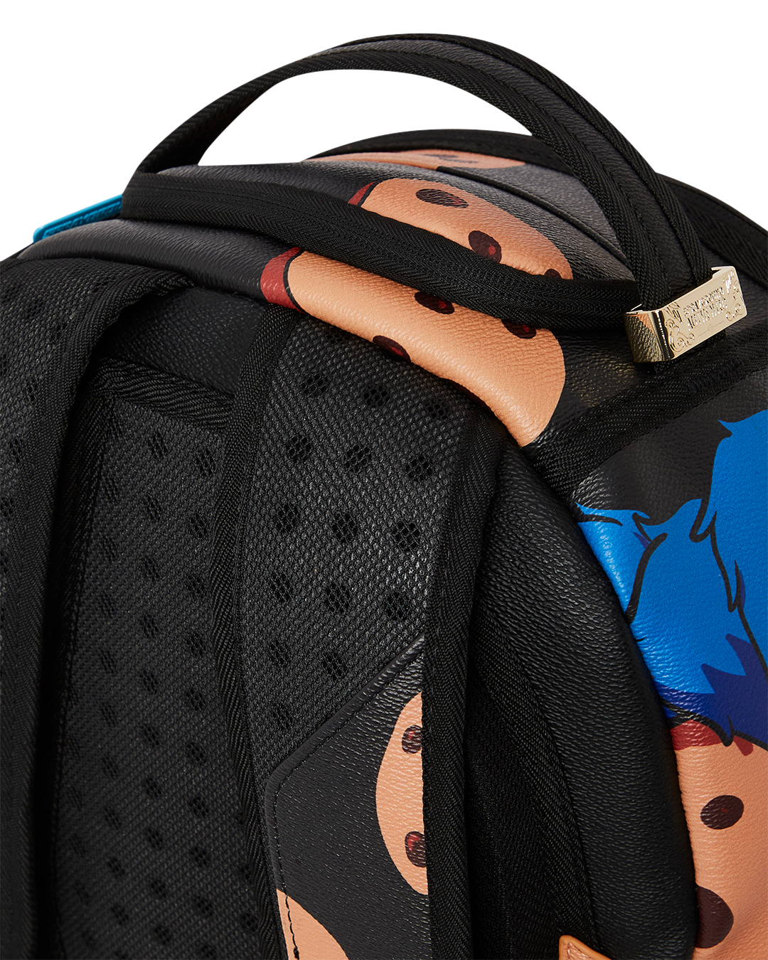 SPRAYGROUND COOKIE MONSTER COOKIE SHARKBITE BACKPACK (DLXV)