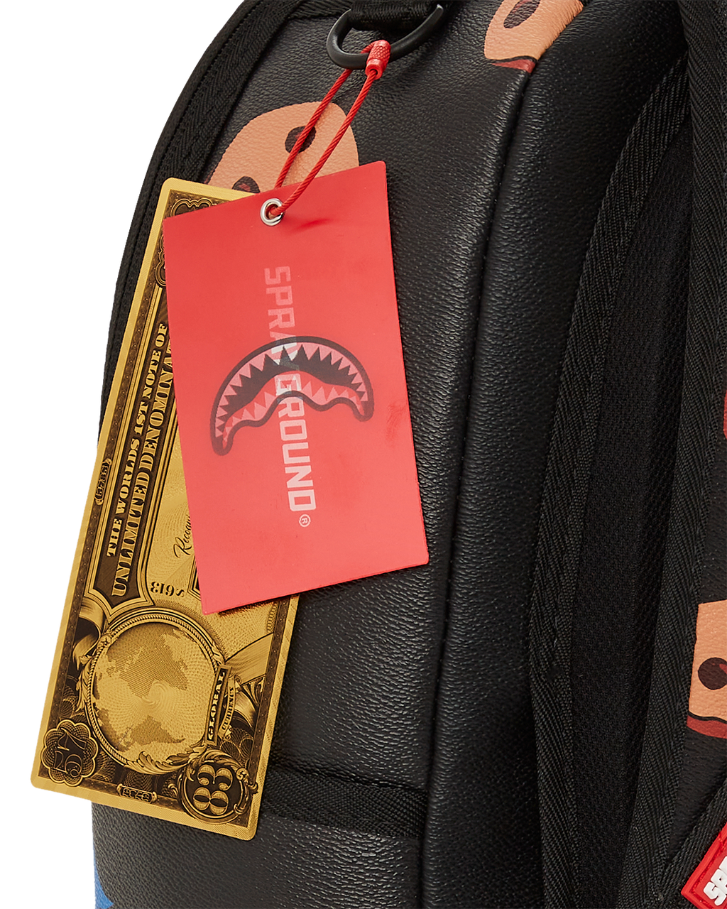 SPRAYGROUND COOKIE MONSTER COOKIE SHARKBITE BACKPACK (DLXV)