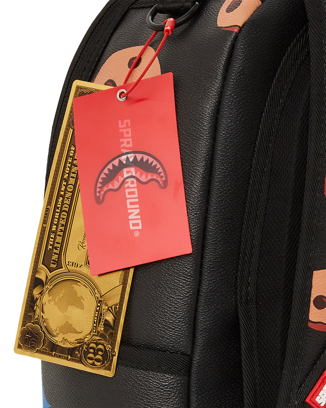 SPRAYGROUND COOKIE MONSTER COOKIE SHARKBITE BACKPACK (DLXV)