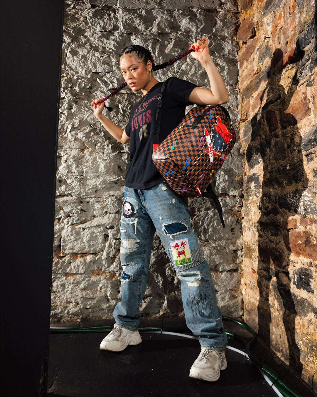 SPRAYGROUND DIABLO MIDNIGHT GAMES BACKPACK