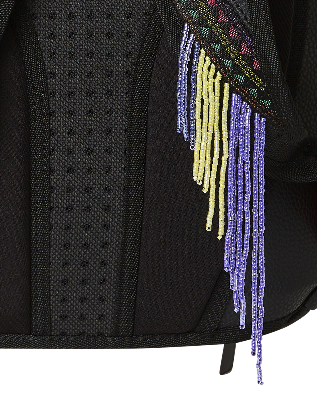 SPRAYGROUND STAR RACER A.I.7 SANDFLOWER COLLAB BEADED BACKPACK