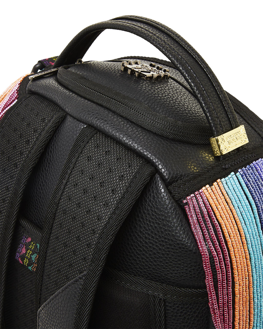 SPRAYGROUND STAR RACER A.I.7 SANDFLOWER COLLAB BEADED BACKPACK