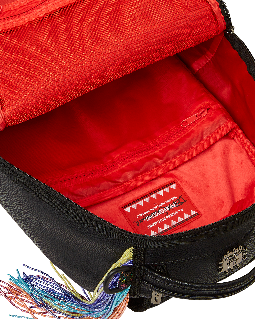 SPRAYGROUND STAR RACER A.I.7 SANDFLOWER COLLAB BEADED BACKPACK