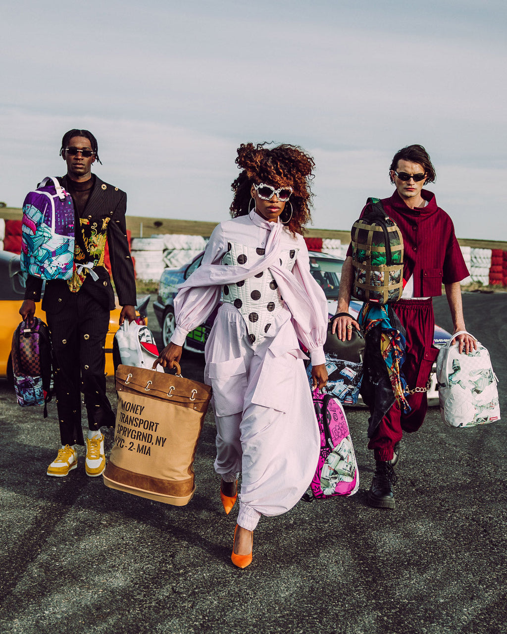 SPRAYGROUND BANK TRANSPORTER BAG