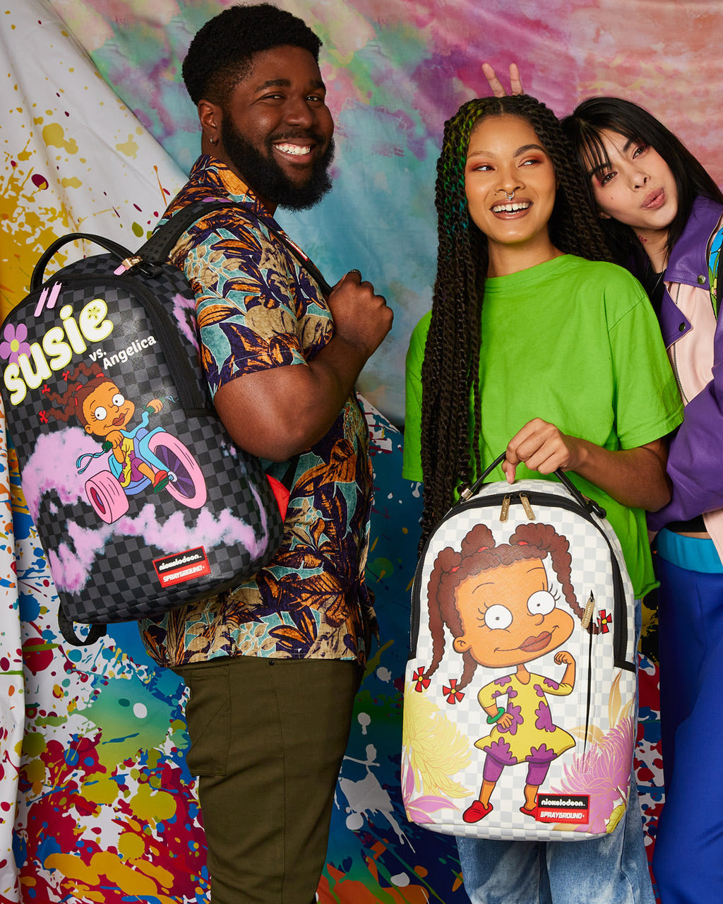 SPRAYGROUND RUGRATS SUSIE LEAVE EM IN THE DUST BACKPACK (DLXV)