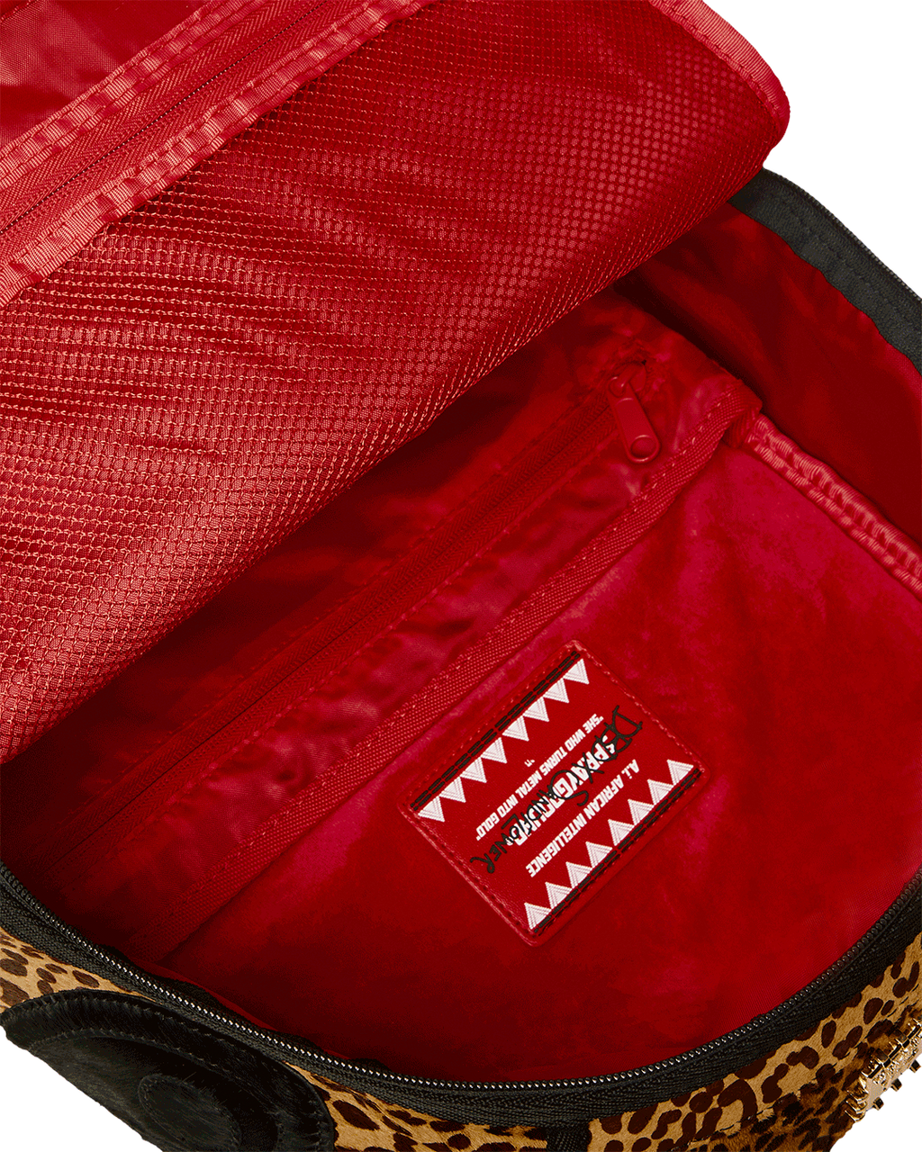 SPRAYGROUND AFRICAN INTELLIGENCE 9 COURAGE LIVES ON BACKPACK - SANDFLOWER COLLAB