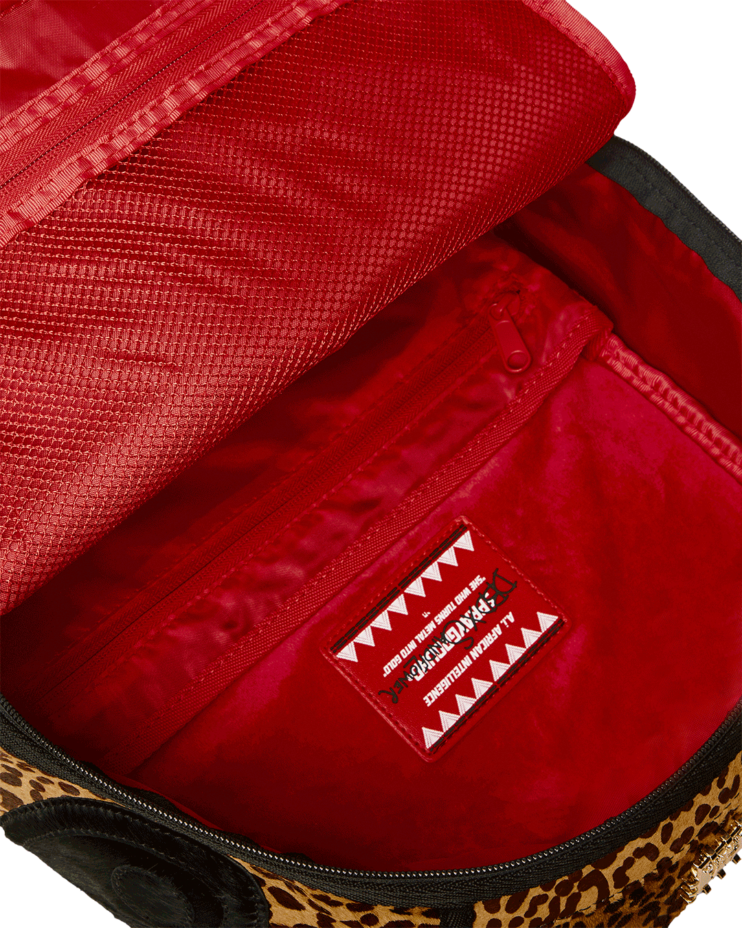 SPRAYGROUND AFRICAN INTELLIGENCE 9 COURAGE LIVES ON BACKPACK - SANDFLOWER COLLAB