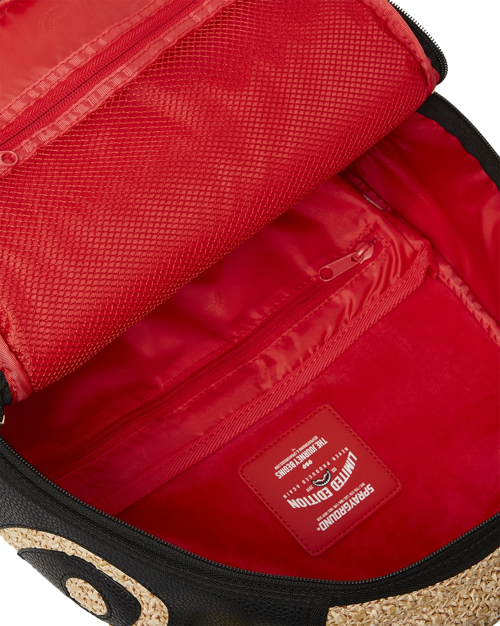 SPRAYGROUND RAFFIA PALM BACKPACK
