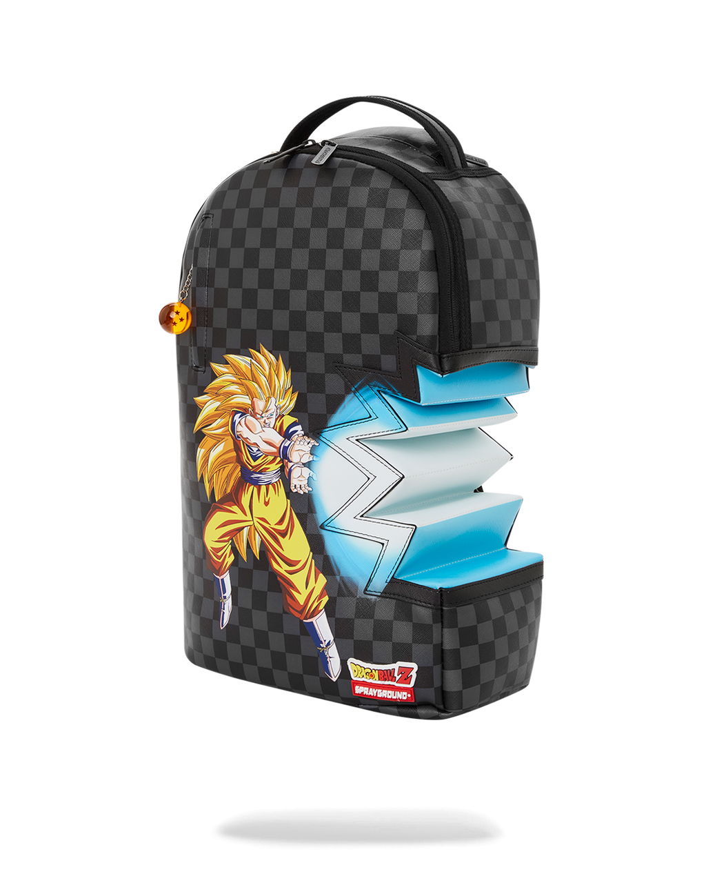 SPRAYGROUND DRAGON BALL Z KAMEHAMEHA SHARK BITE BACKPACK (DLXV)