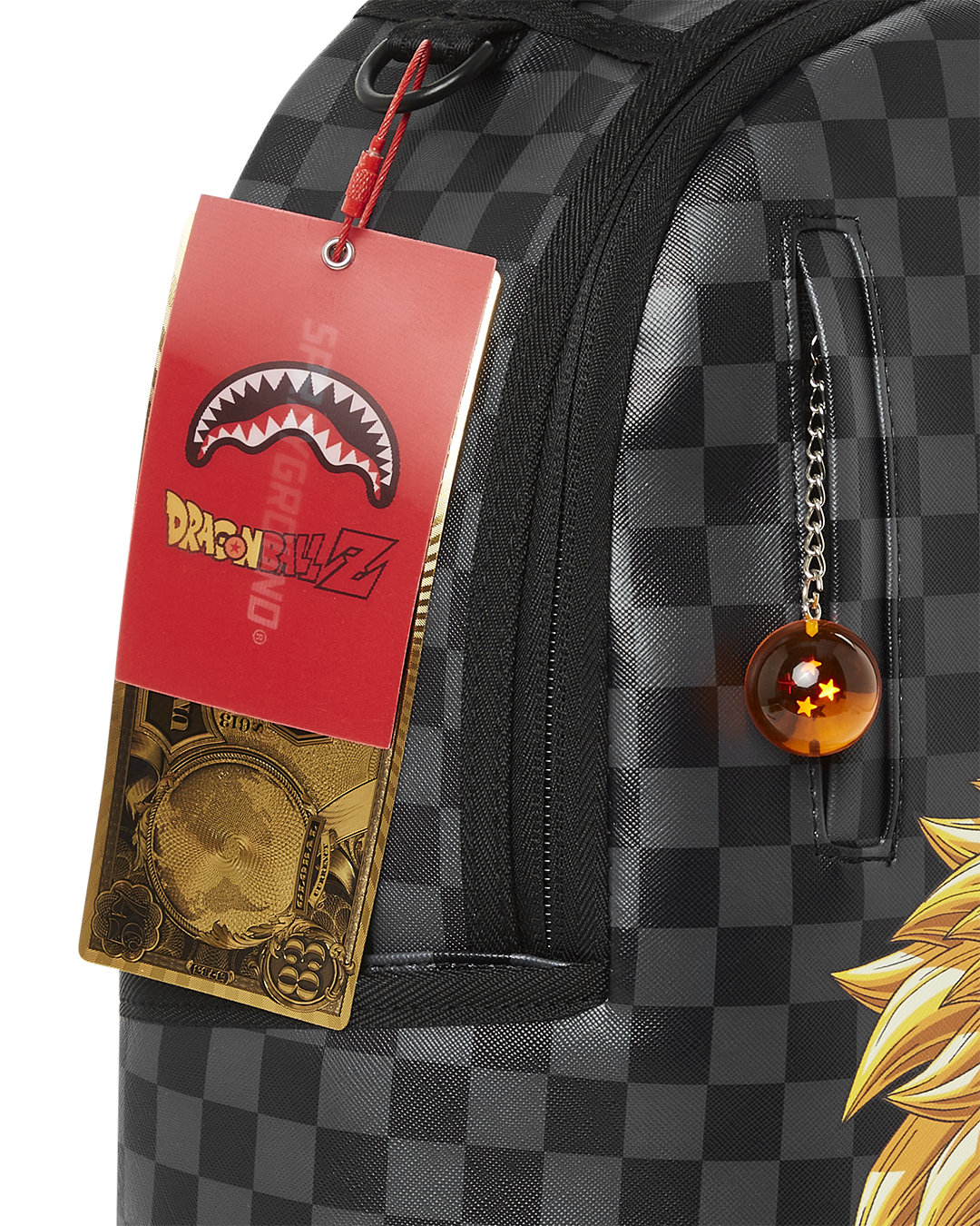 SPRAYGROUND DRAGON BALL Z KAMEHAMEHA SHARK BITE BACKPACK (DLXV)
