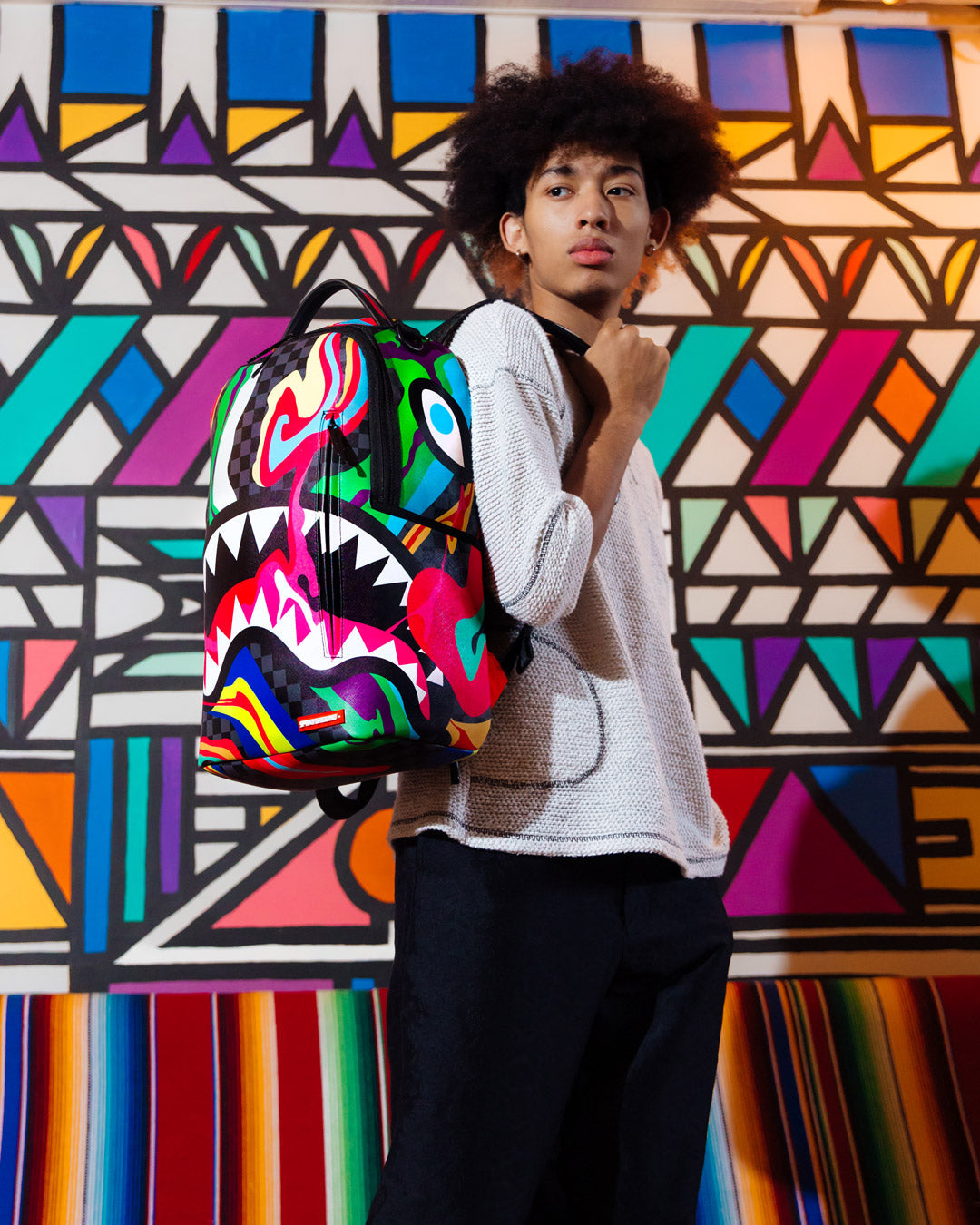 SPRAYGROUND TRIPPY TAFFY BACKPACK (DLXV)