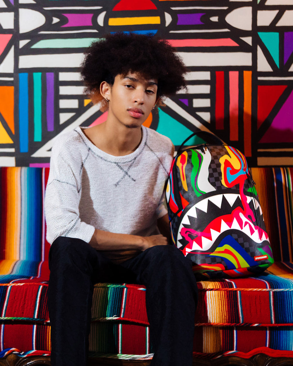 SPRAYGROUND TRIPPY TAFFY BACKPACK (DLXV)