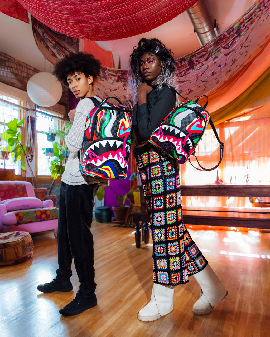 SPRAYGROUND TRIPPY TAFFY BACKPACK (DLXV)