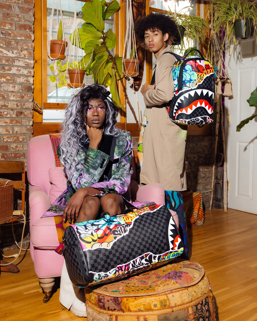 SPRAYGROUND ARTISTIC PURSUIT BACKPACK (DLXV)