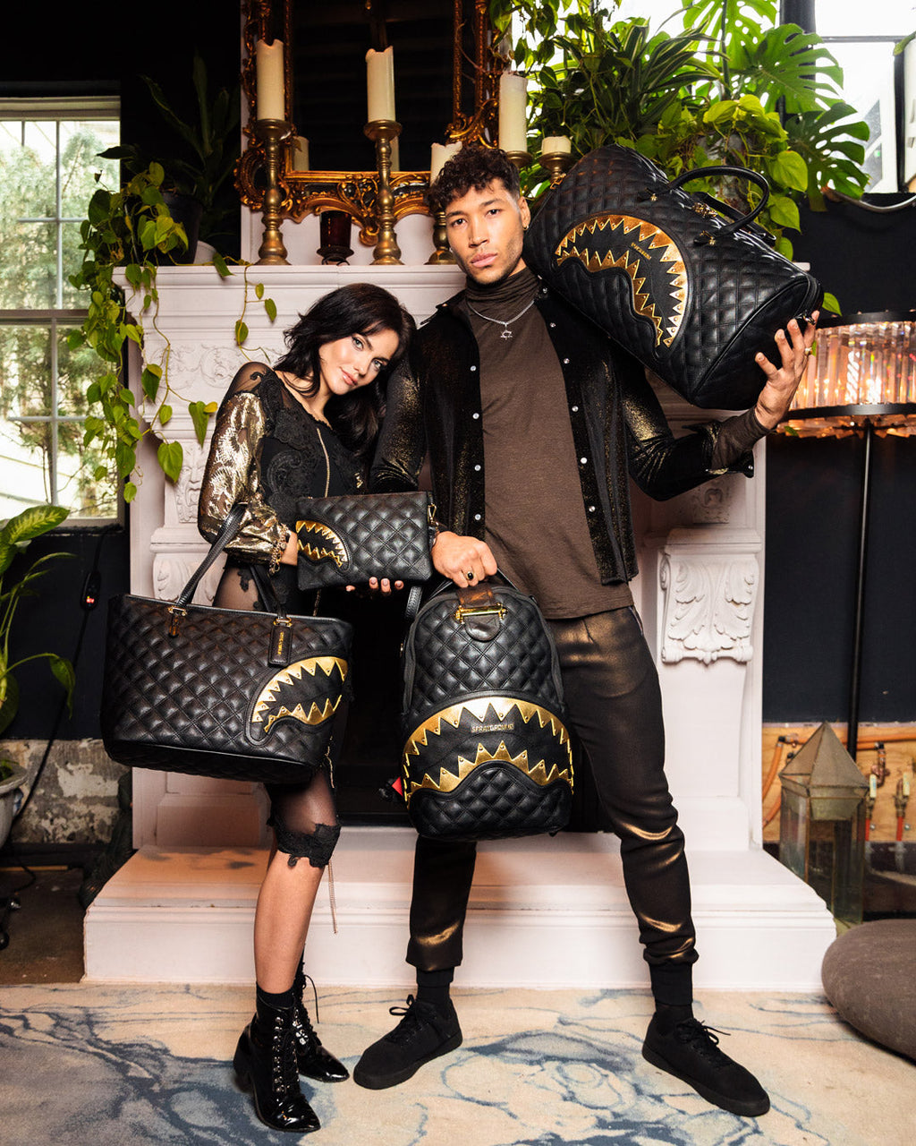 SPRAYGROUND 24K GENEVA BACKPACK (DLXV)