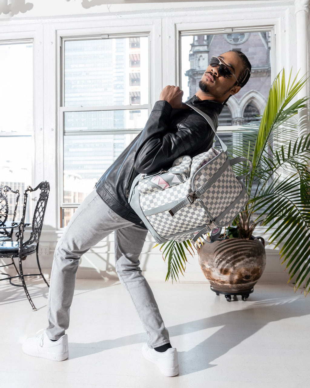 SPRAYGROUND AIR TO THE THRONE JETSET MONTE CARLO