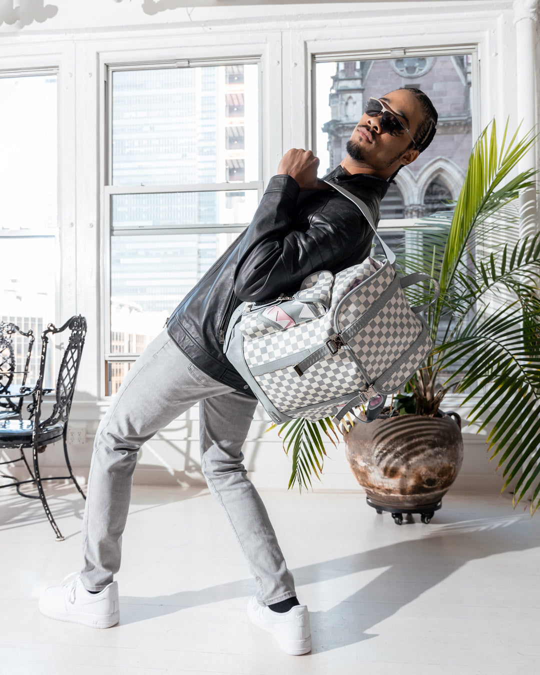SPRAYGROUND AIR TO THE THRONE JETSET MONTE CARLO